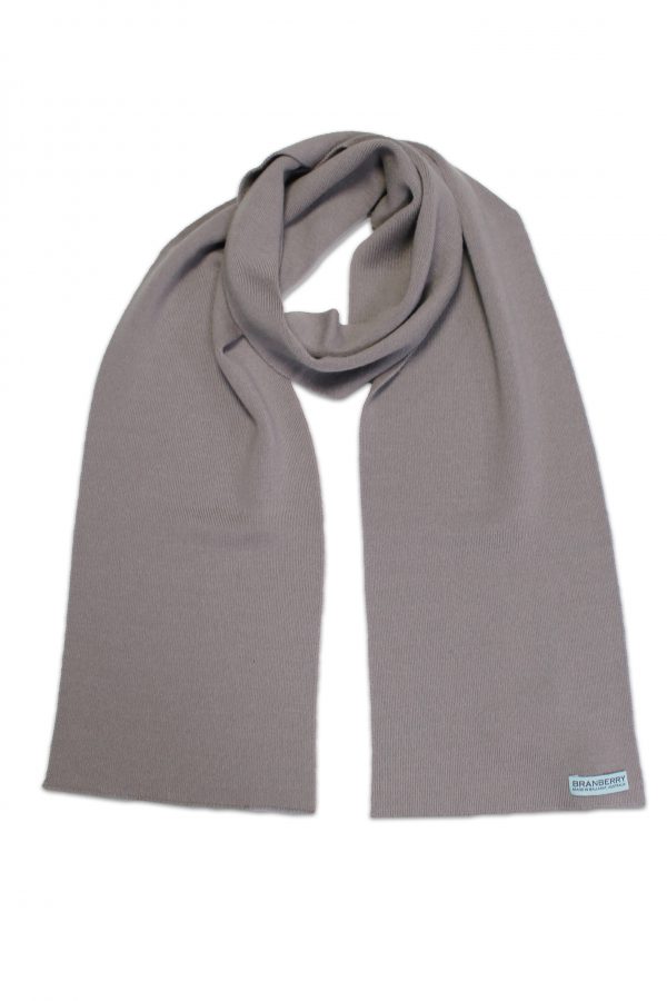 Plain Adult Unisex Scarf in Earth, made from Pure Australian Merino Wool